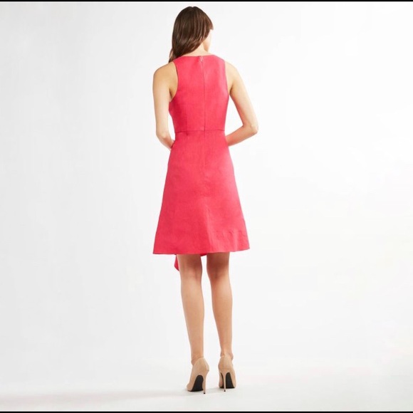 Elie Tahari NWT Pink Isa Ruffle Skirt Dress, 6 - Picture 3 of 11